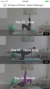 30 Days of Pilates - Personal Trainer screenshot