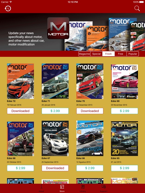 Screenshot #4 pour Majalah Motor