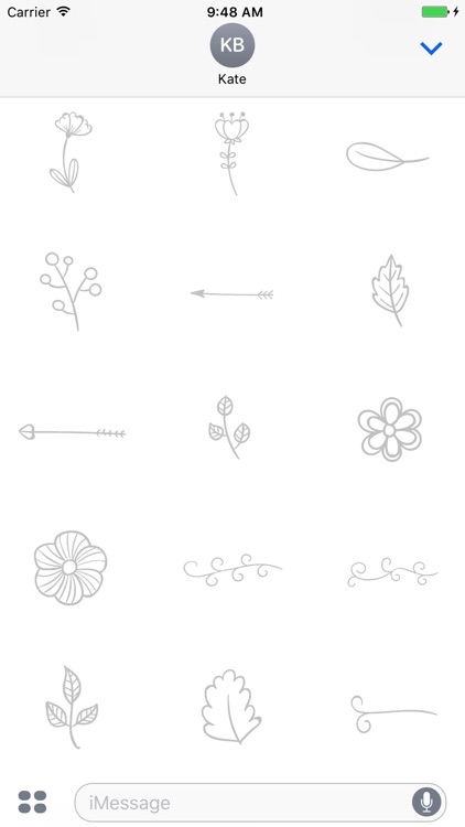 Animated Cute Flower Stickers screenshot-4