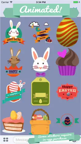 Game screenshot Easter Animated Stickers hack