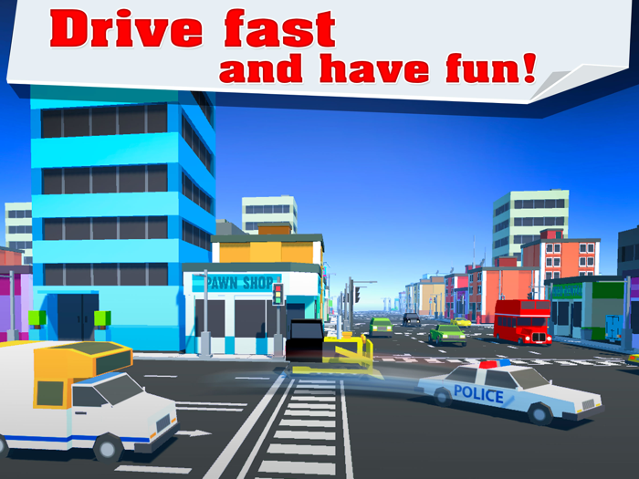 Car Drifty Chase Road