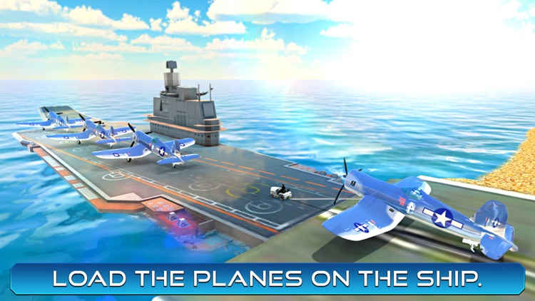 Plane Transporter Ship & sea captain simulator 3D