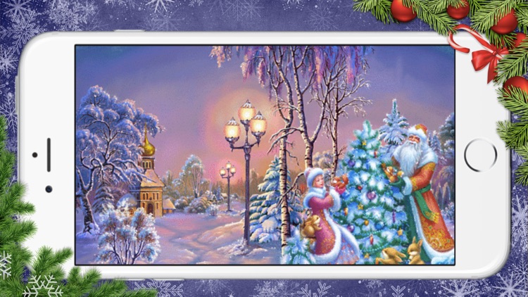 Animated Christmas and New Year greeting cards