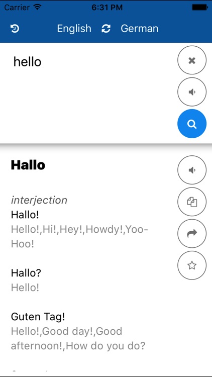 German English Translate