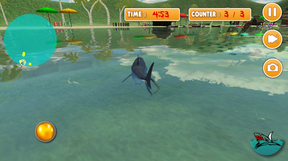 3D Killer Shark Attack Simulator - 1.1 - (iOS)