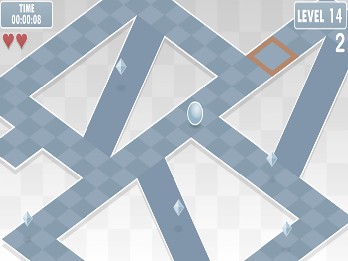 3D Ball RunBalance Roller