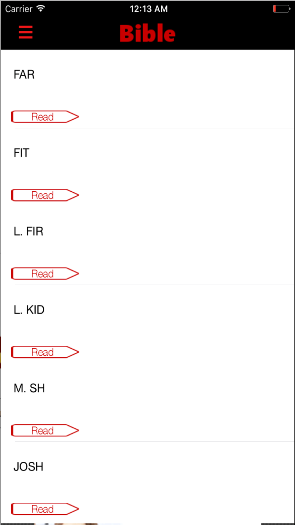 Hausa littafi mai tsarki - Hausa Bible screenshot 5
