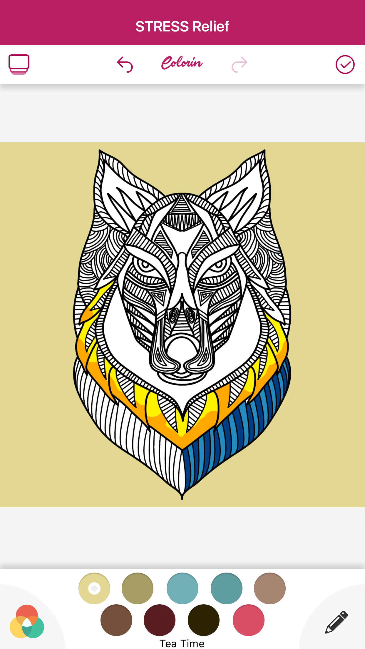 Colorin Book - Coloring Pages for adults screenshot 4