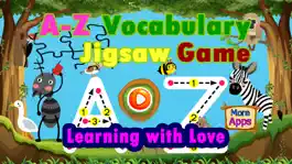 Game screenshot A to Z Vocabulary learning and Jigsaw game for kid mod apk