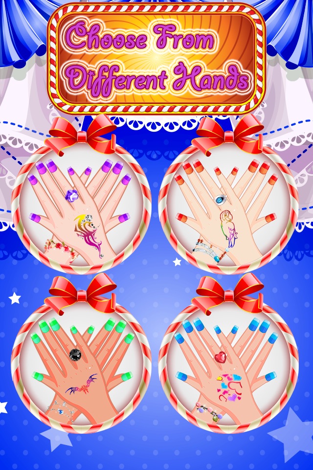 Princess Nail Spa Salon Beauty Fashion Girls Games screenshot 3