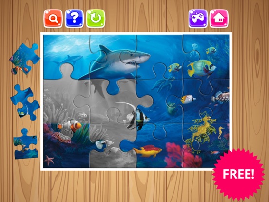 Screenshot #6 pour Jeu pour tout-petit et poisson Puzzle pour enfants