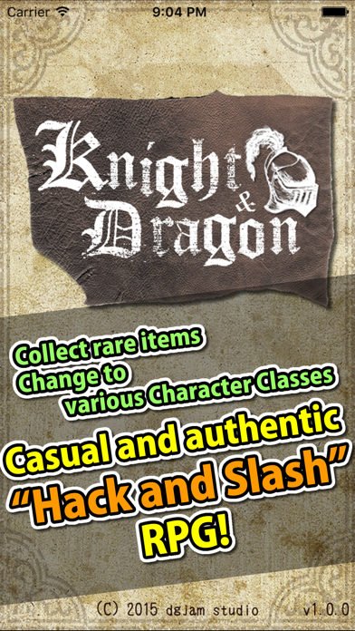 Knight & Dragon - Hack and Slash Offline RPGのおすすめ画像1