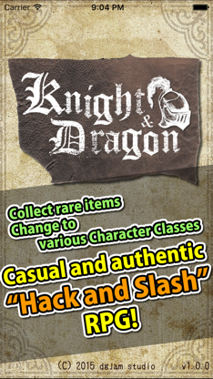 Knight & Dragon - Hack and Slash Offline RPG screenshot 1