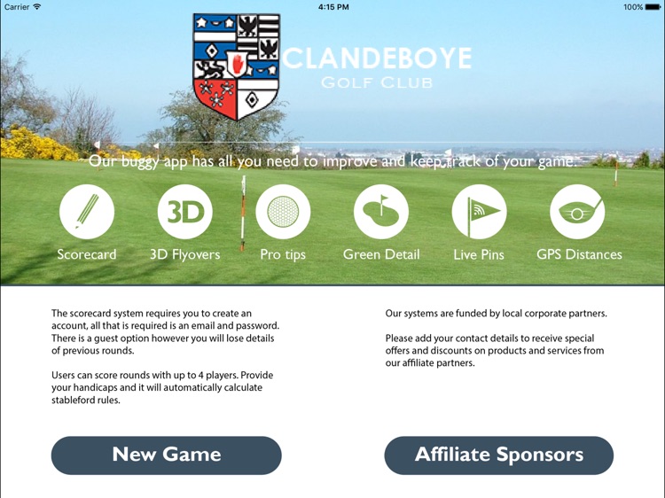 Clandeboye Golf Club - Buggy