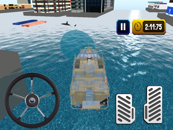 Screenshot #5 pour marine bateau parking et navire de l'armée simulat