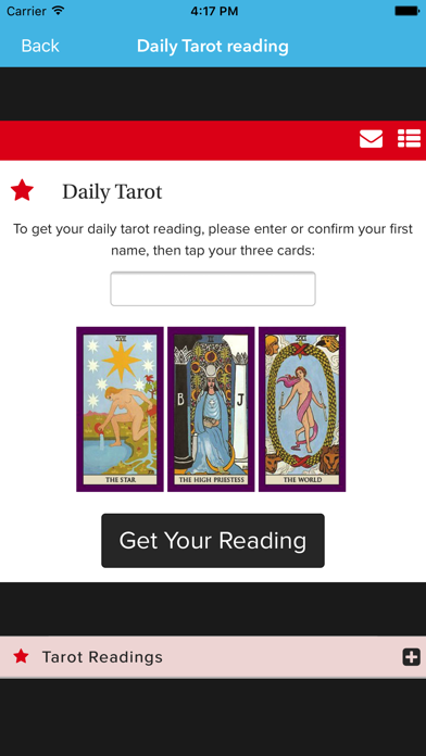 Daily Horoscope - Free Astrology & tarot reading Screenshot