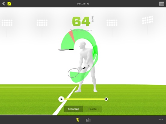 Screenshot #5 pour Zepp Tennis Classic for iPad