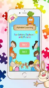 Alphabet Letter Poster With A B C Song For Nursery screenshot #1 for iPhone