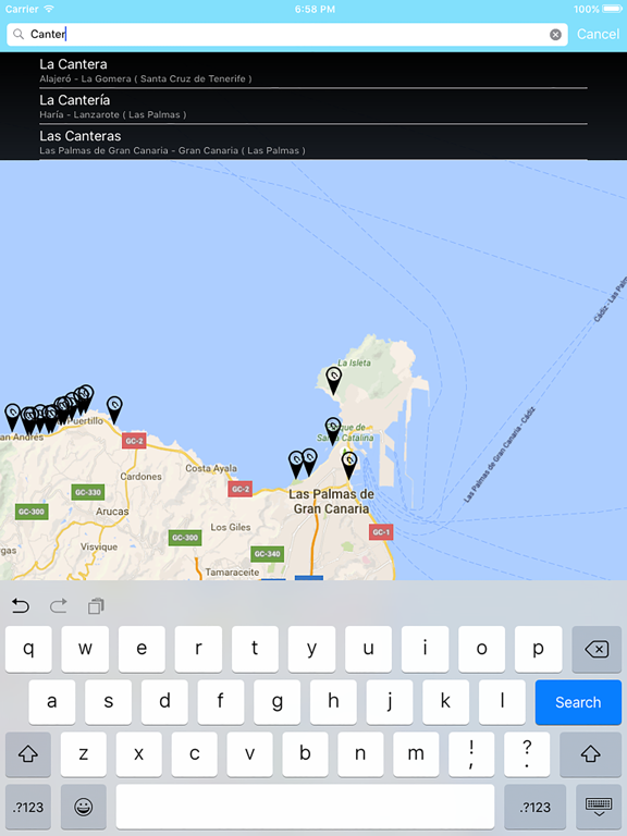 Screenshot #4 pour Playas Canarias