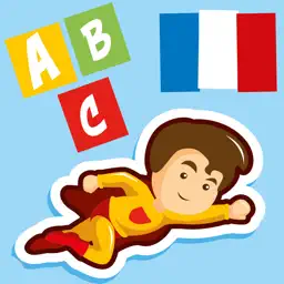 Learn French Flash Cards for kids Picture & Audio app icon