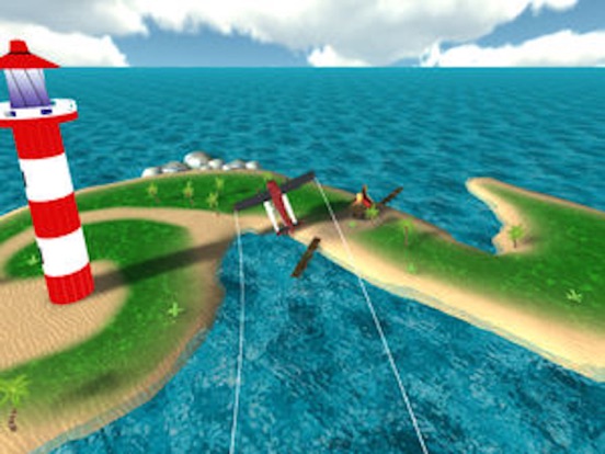 Sea-Plane: Flight Simulator 3D iPad screenshot 4 - Games app