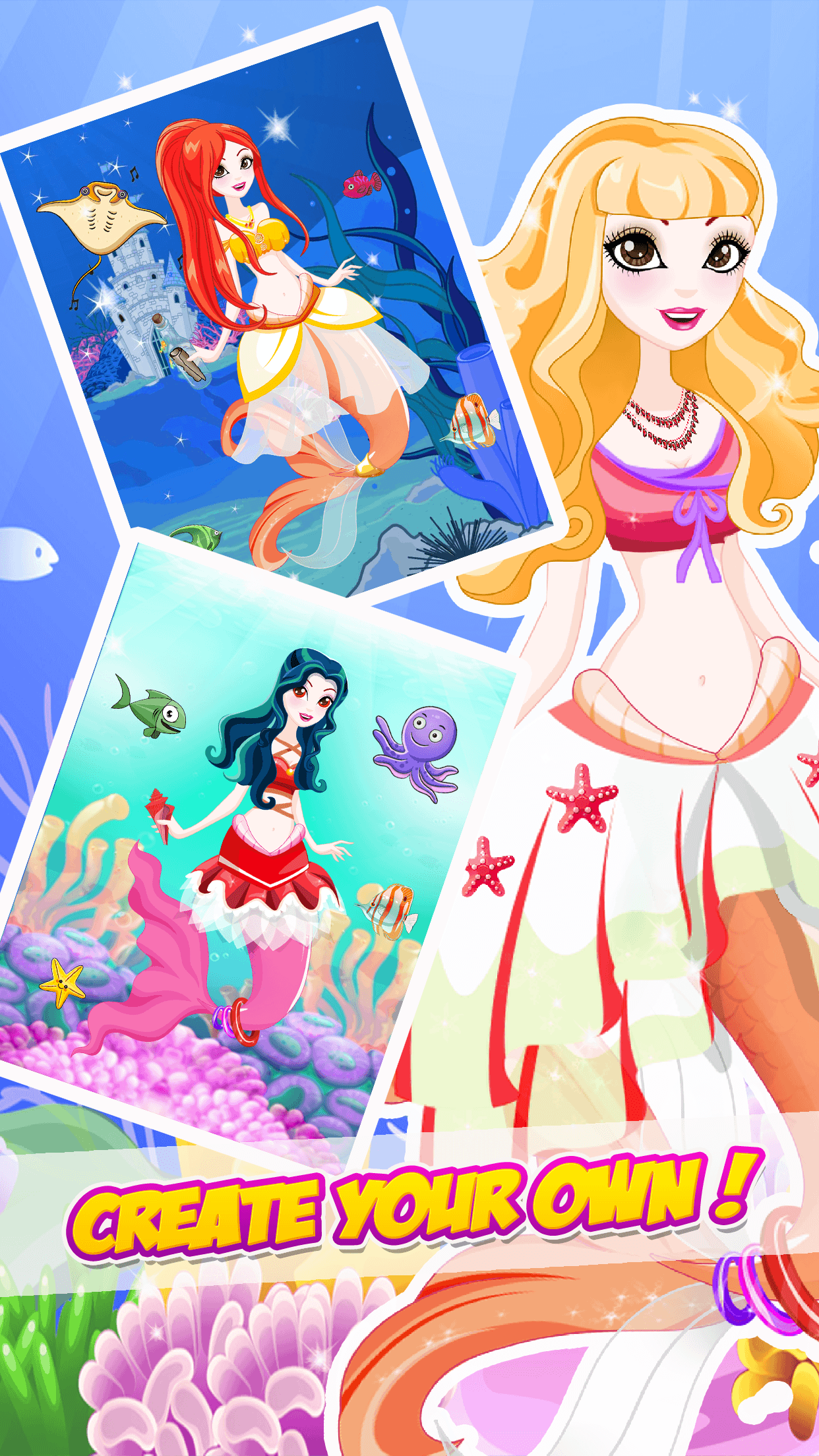 The Princess Mermaid Dress Up Games screenshot 3