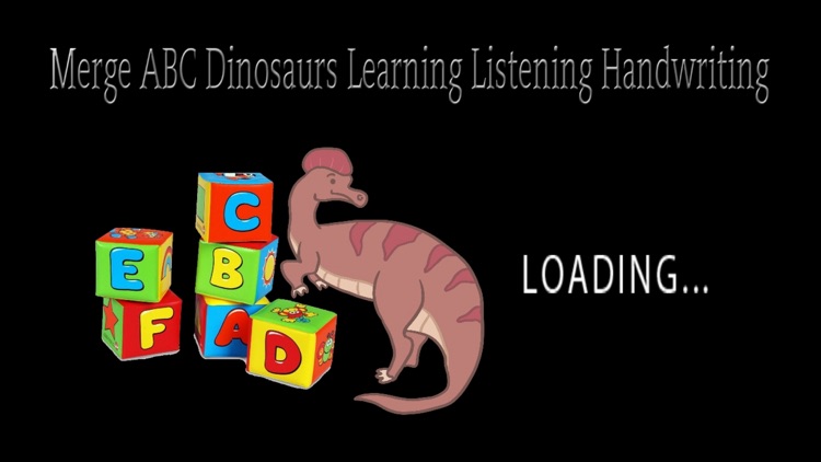 Merge ABC Dinosaurs Learning Listening Handwriting screenshot-3