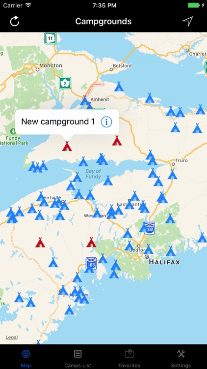 Nova Scotia – Campgrounds & RV Parks