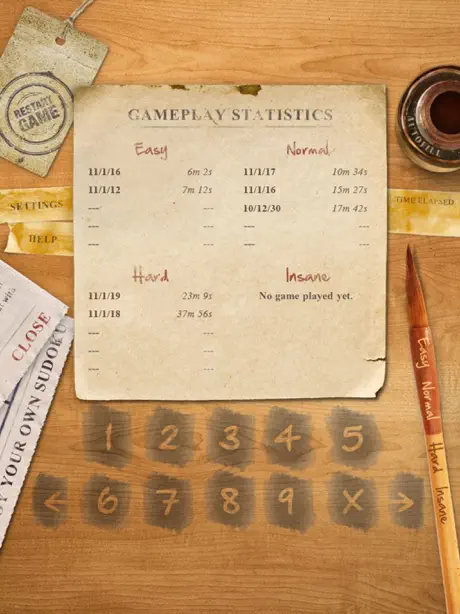 Sudoku HD for iPad