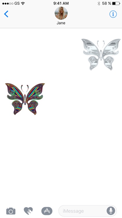 Butterfly Stickers!