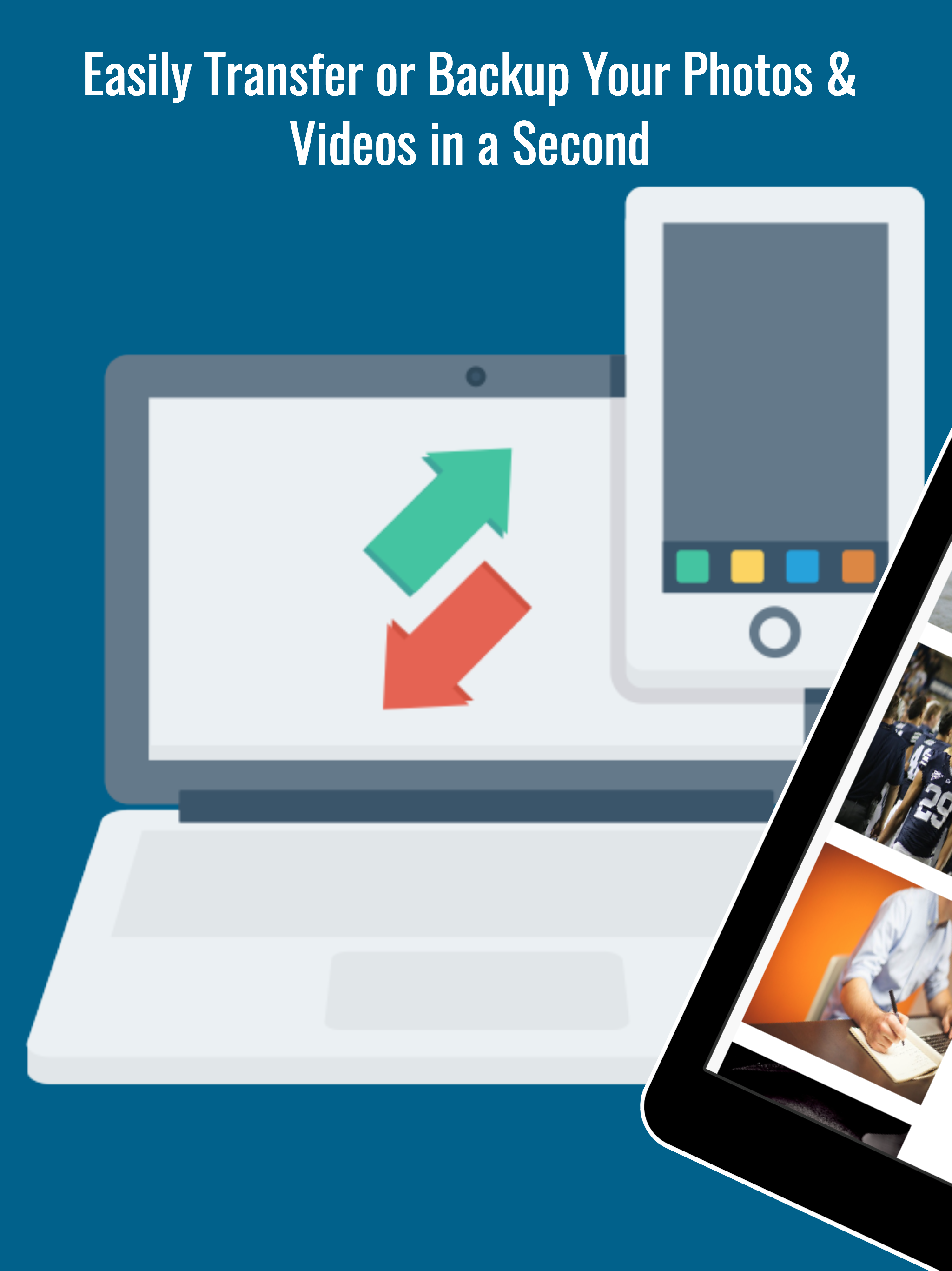 Back up Assistant for Camera Roll Movies & Photos