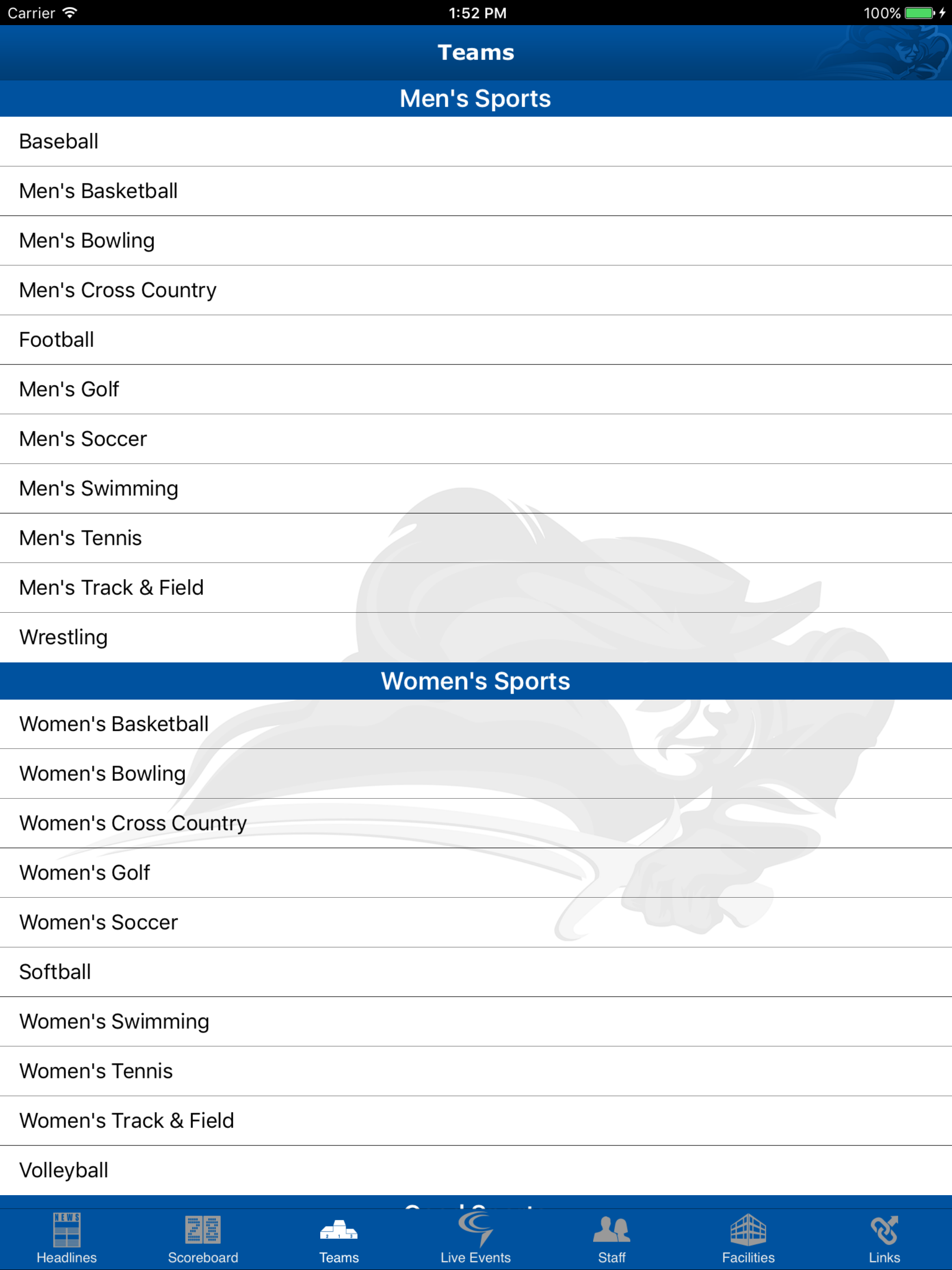 Lindsey Wilson Blue Raiders screenshot 9