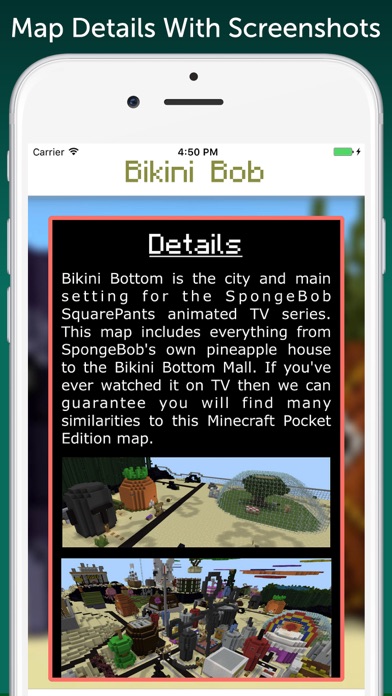 Bikini Bob Map for Minecraft PE - MCPEのおすすめ画像3