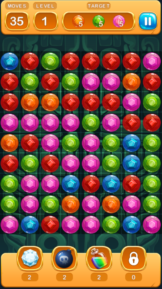 Jewel Hunt ~ Diamond Matching & Gem Hunting Game - 1.0 - (iOS)