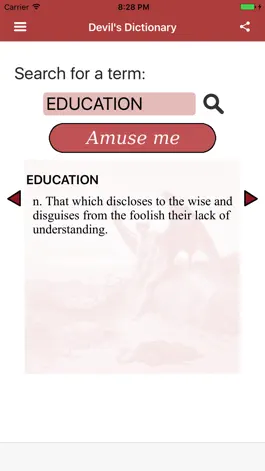 Game screenshot Devil's Dictionary apk
