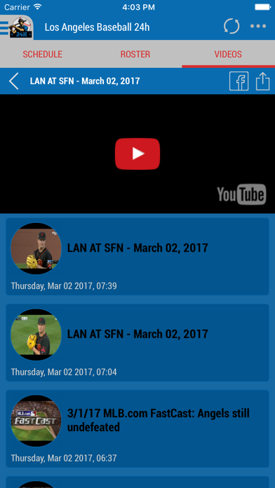Screenshot #3 pour Los Angeles Baseball 24h