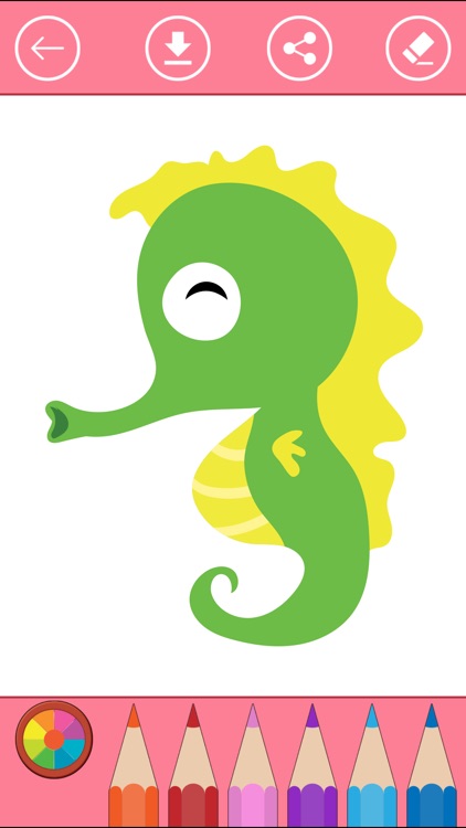 Fish & Sea animals Coloring Book for Kids