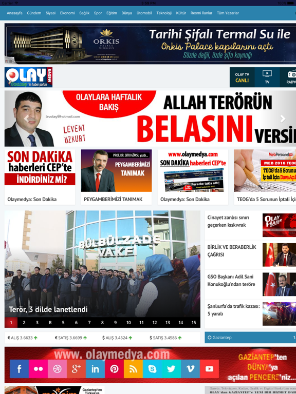 Screenshot #4 pour Gaziantep OlayTV Radyo
