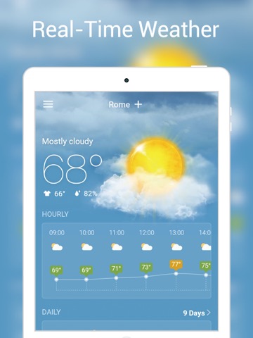 Live Weather - Weather Radar & Forecast appのおすすめ画像1