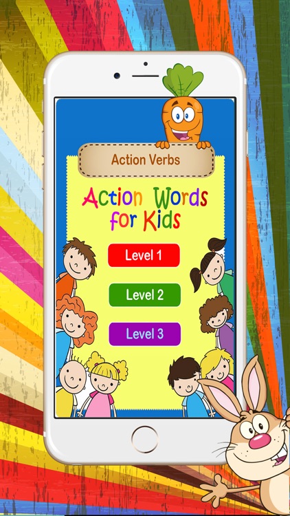 action verb list for kids