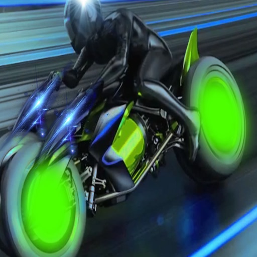 Acceleration Max In Dimension:Futuristic Bike Icon