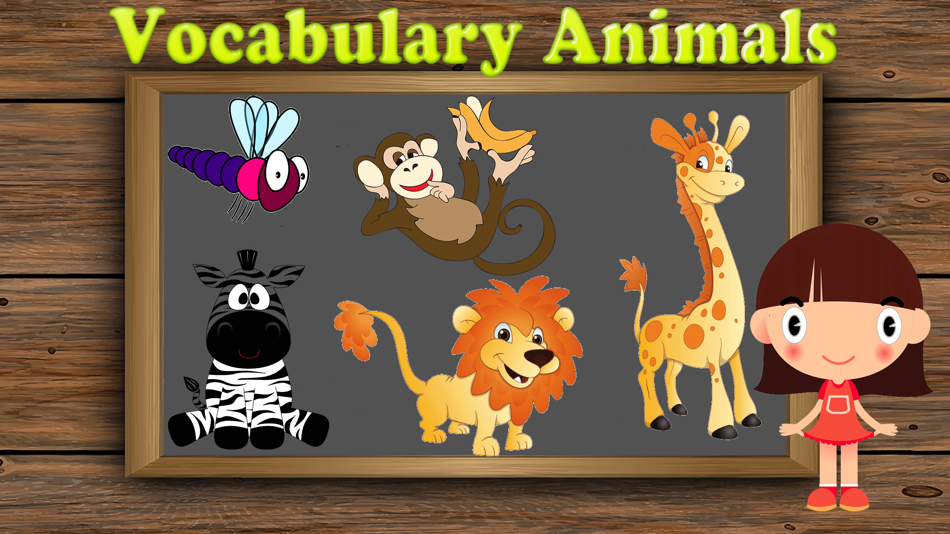 animals vocabulary exercises - 1.1 - (iOS)