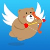 A Cupid Bear Stickers