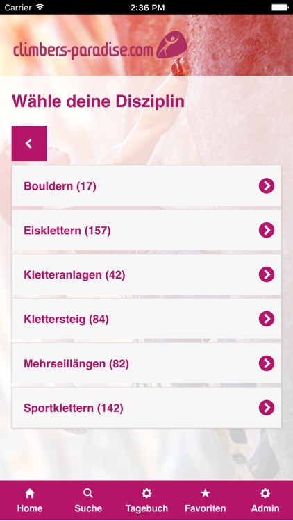 Climbers Paradise App