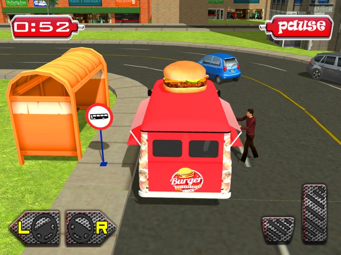 simulador camión hamburguesa ambulantes y juego