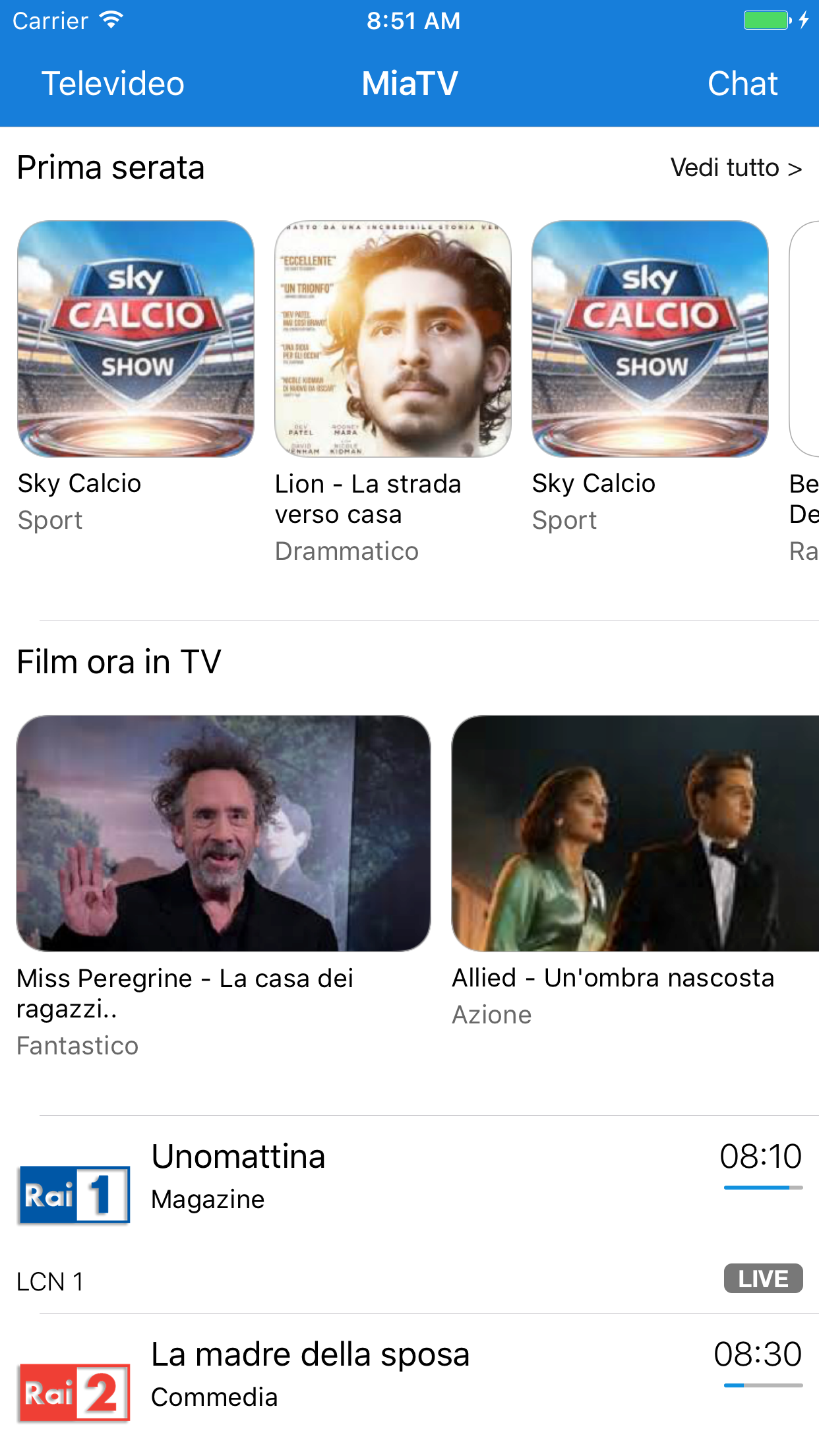 miaTV - Guida canali TV