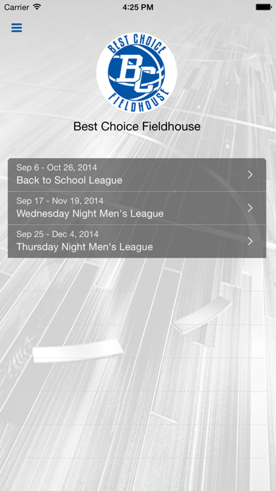 Screenshot #1 pour Best Choice Fieldhouse