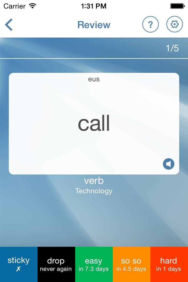 Learn English (US) Flashcards screenshot 3