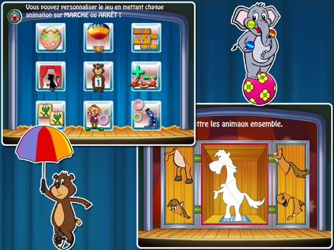 Screenshot #4 pour Le cirque des animaux!