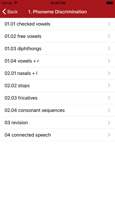 Screenshot #2 pour American English Pronunciation (Radboud)